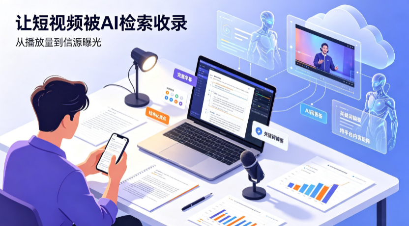 雨湖区短视频创作者新必修课：吃透 GEO 优化，让抖音内容被豆包、DeepSeek、元宝智能体收录